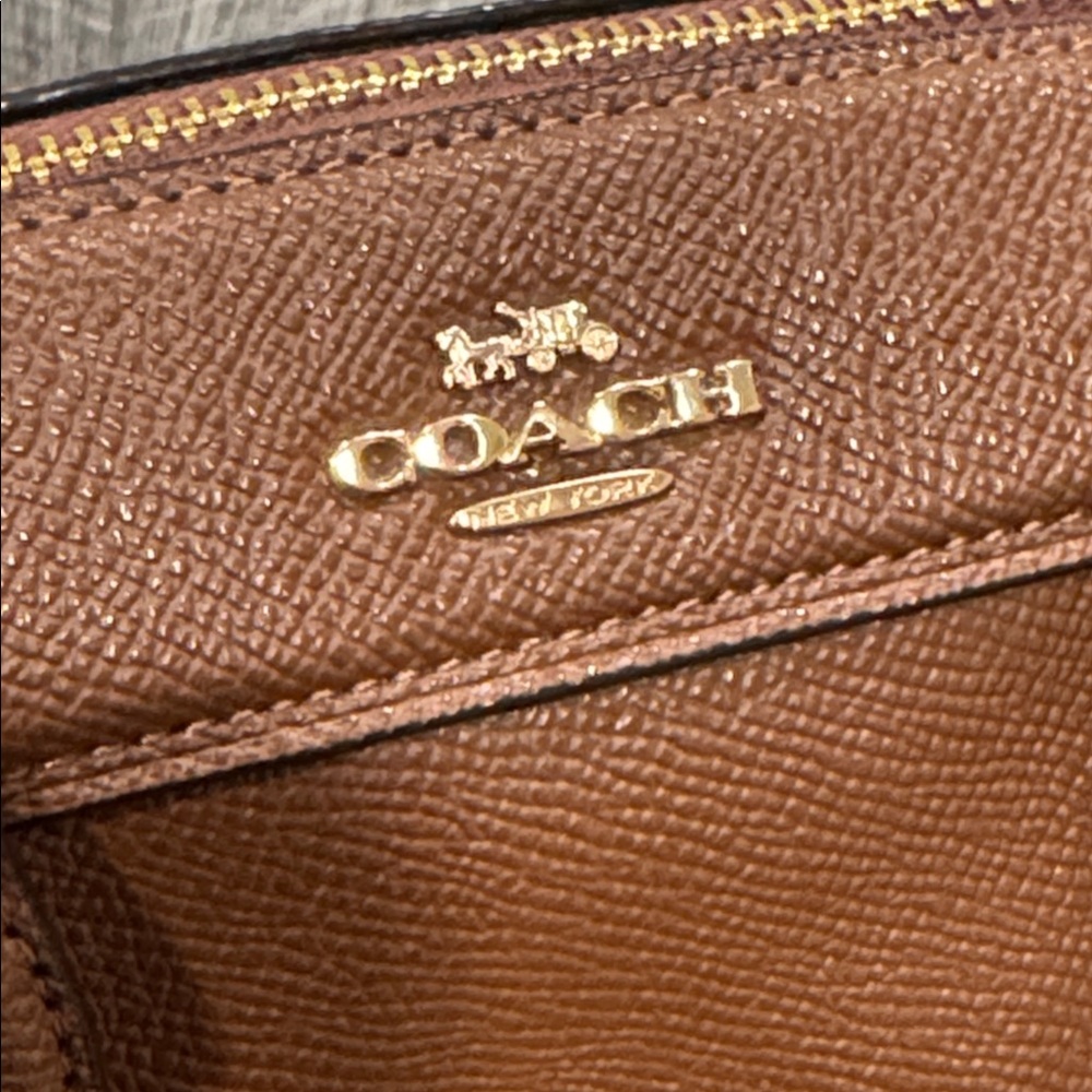 Coach Bennett Satchel with Vibrant Scarf - Picture 12 of 16